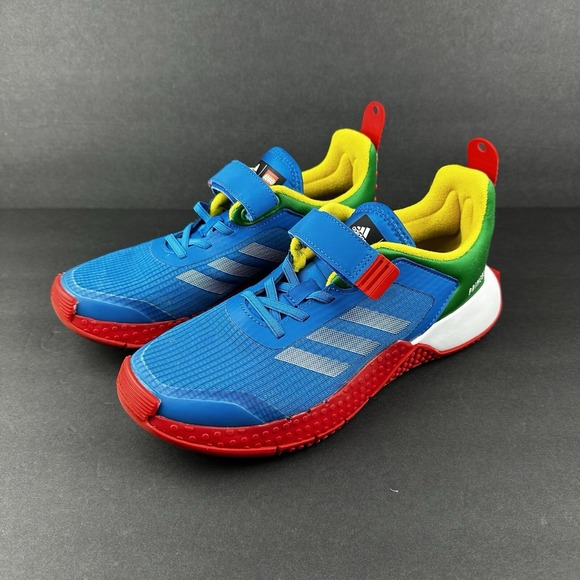 adidas Other - New Adidas Lego X running sport unisex kids size 5.5 lace up tennis shoes